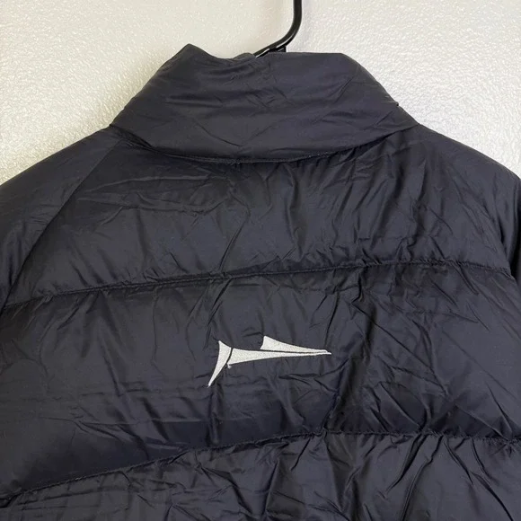 Cape Storm Pertex Down Puffer Jacket Mens XL Black Pullover Zip Snap Anorak Ski